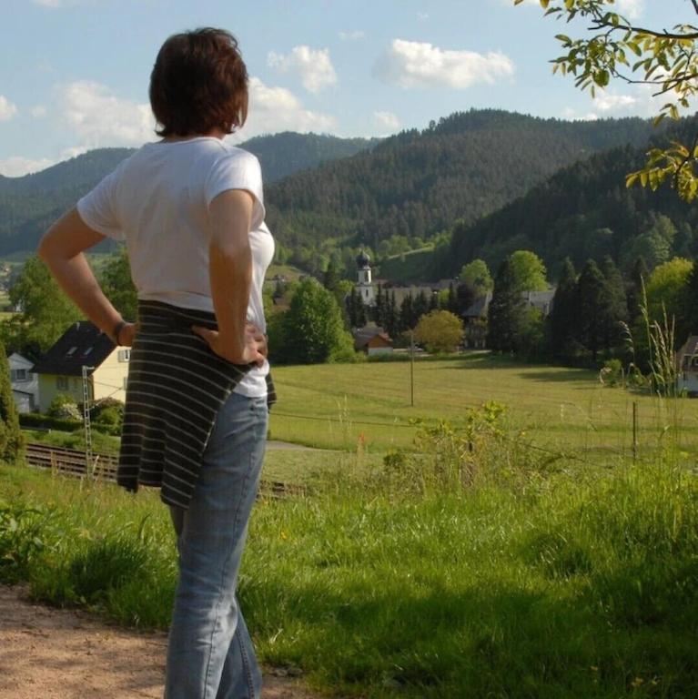 Oberbauernhof - Wohnung "Am Garten" -- Moderne Fewo Im Schoenen Schwarzwaldhaus Gutach Exteriör bild